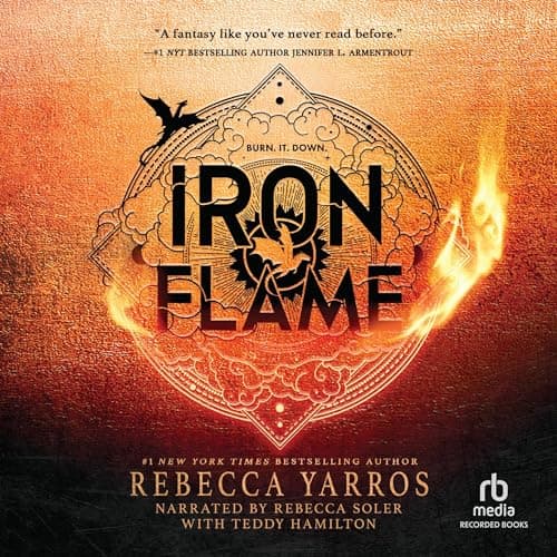 Iron Flame audiobook cover